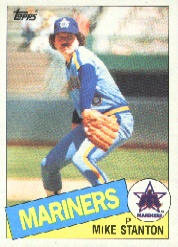 1985 Topps Baseball Cards      256     Mike Stanton